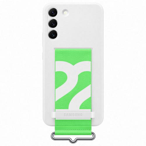 Samsung Silicone Cover con Strap per Galaxy S22+