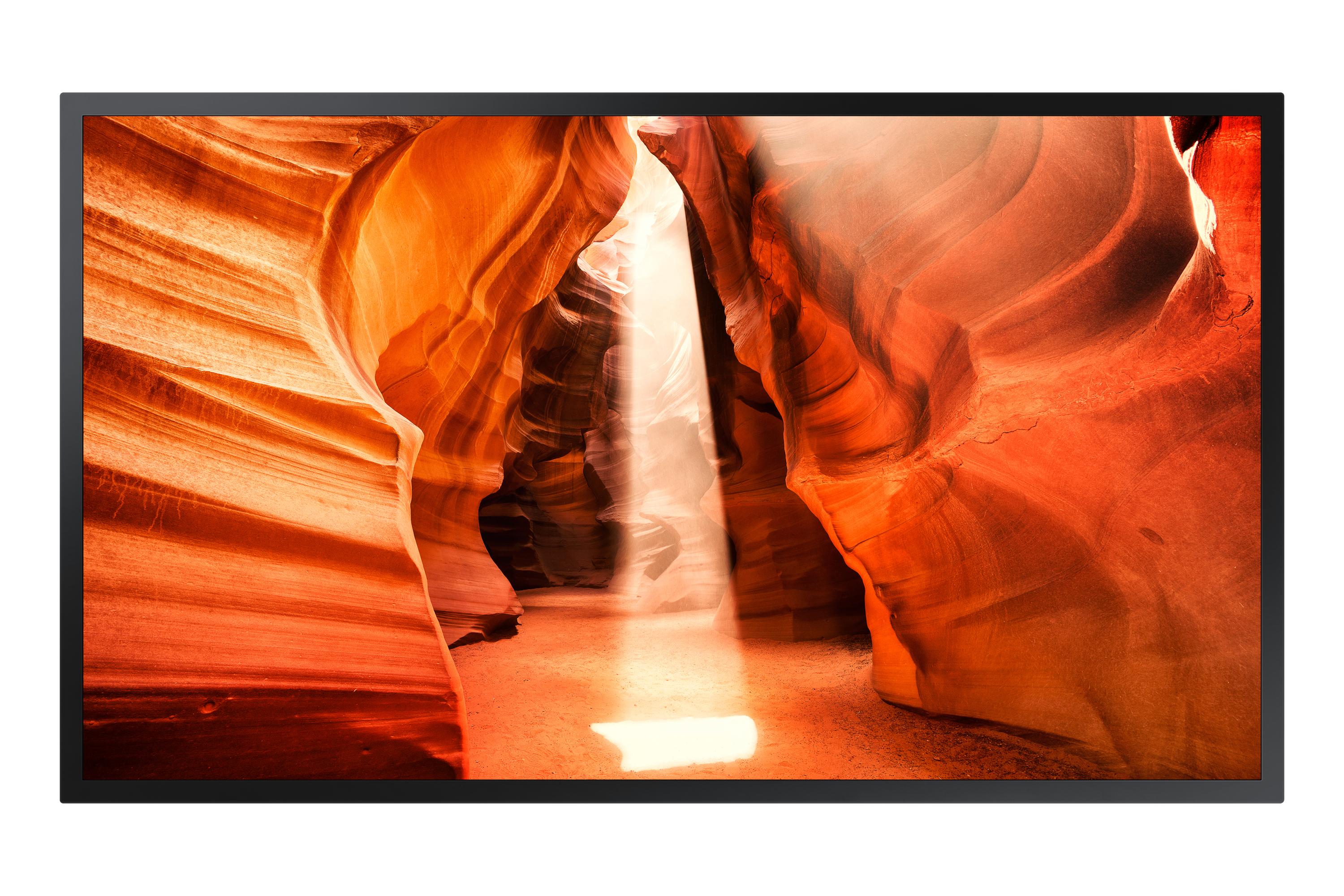 Samsung OM55N-S Pannello piatto per segnaletica digitale 1397 cm (55") LCD Wi-Fi 4000 cd/m Full HD Nero Processore integrato Ti