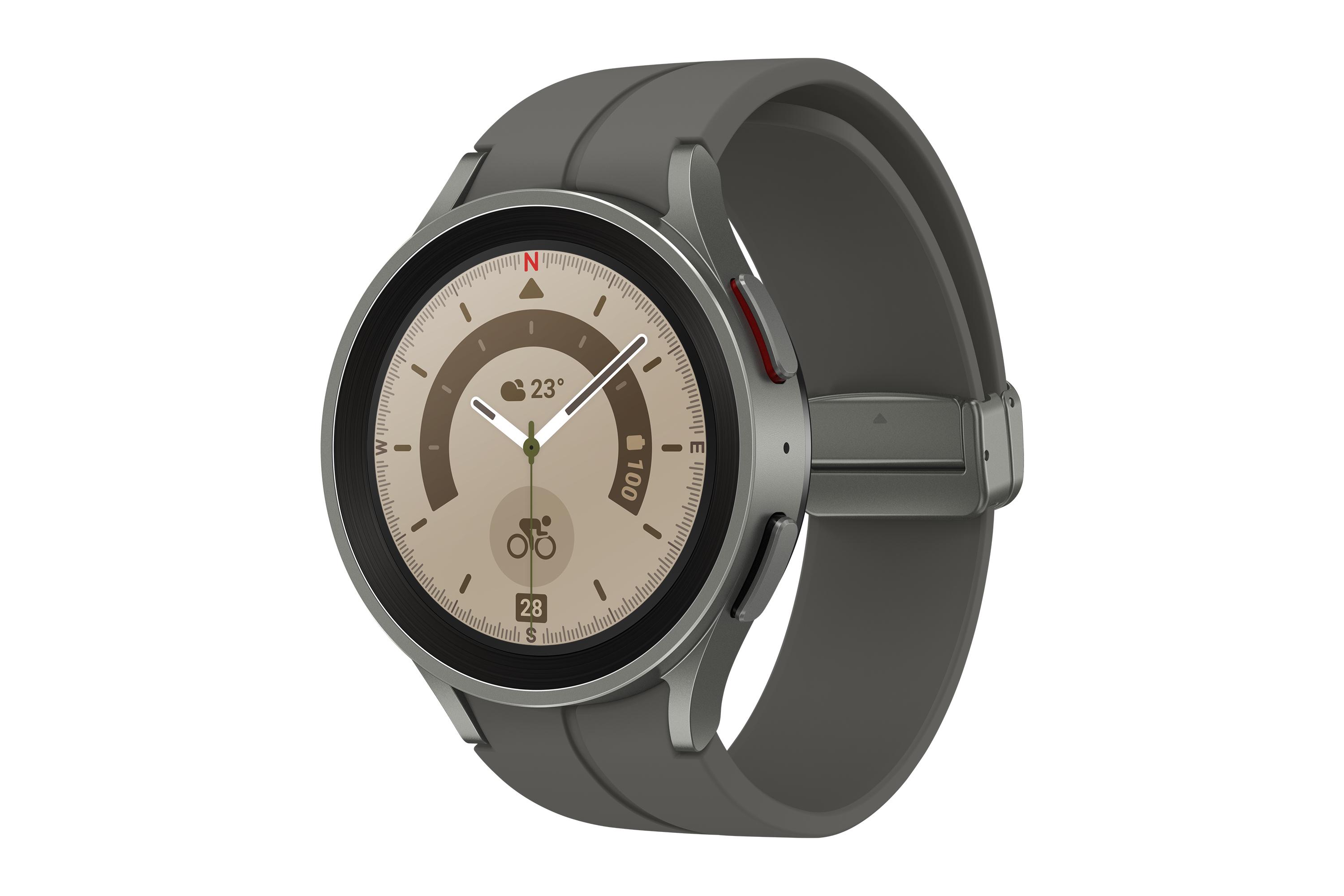 SAMSUNG MONTRE GALAXY WATCH5 PRO 45M BLUETOOTH TITANIUM SM-R920NZTAXEF DAS 096