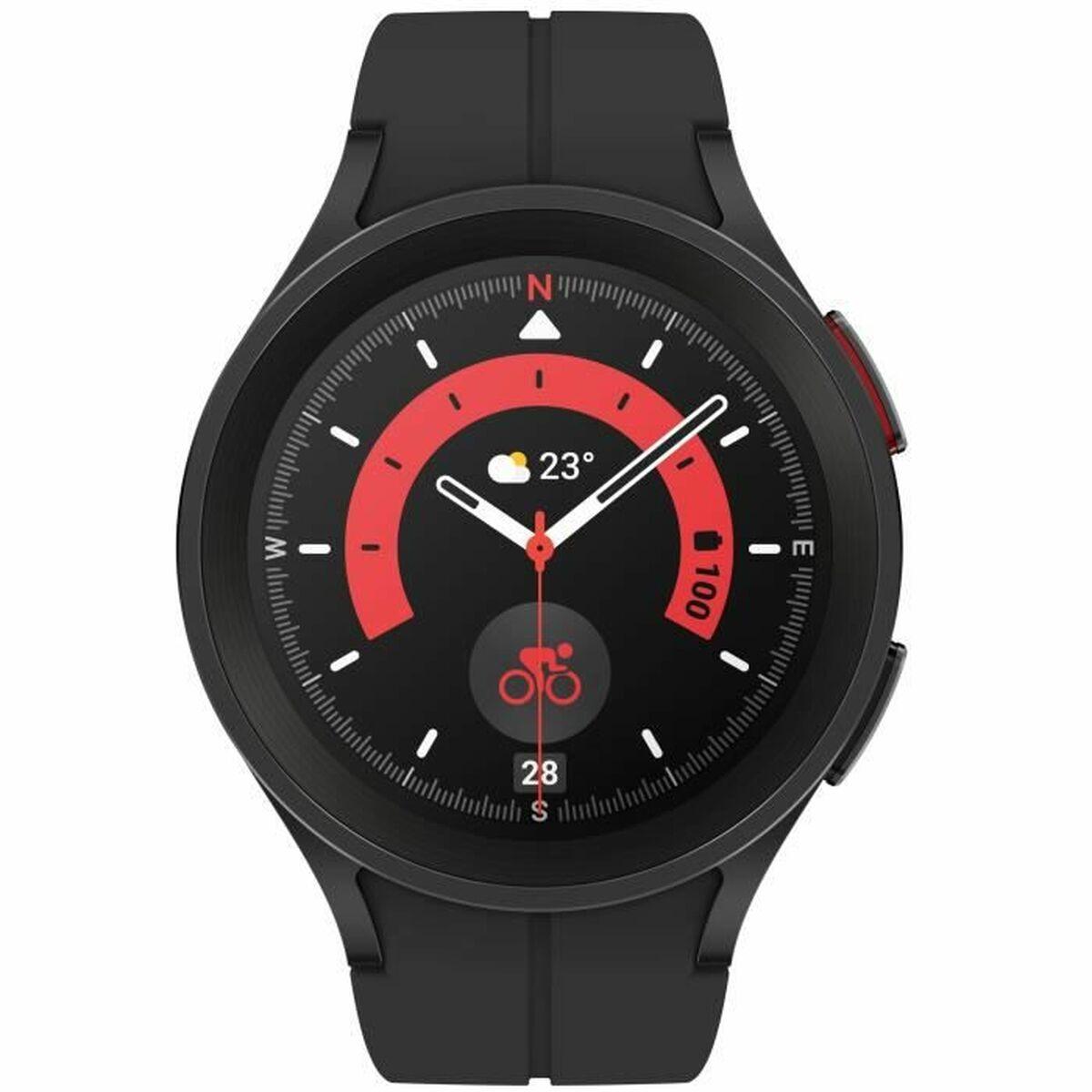 SAMSUNG MONTRE GALAXY WATCH 5 PRO 45M BLUETOOTH NOIR SM-R920NZKAXEF DAS 0964