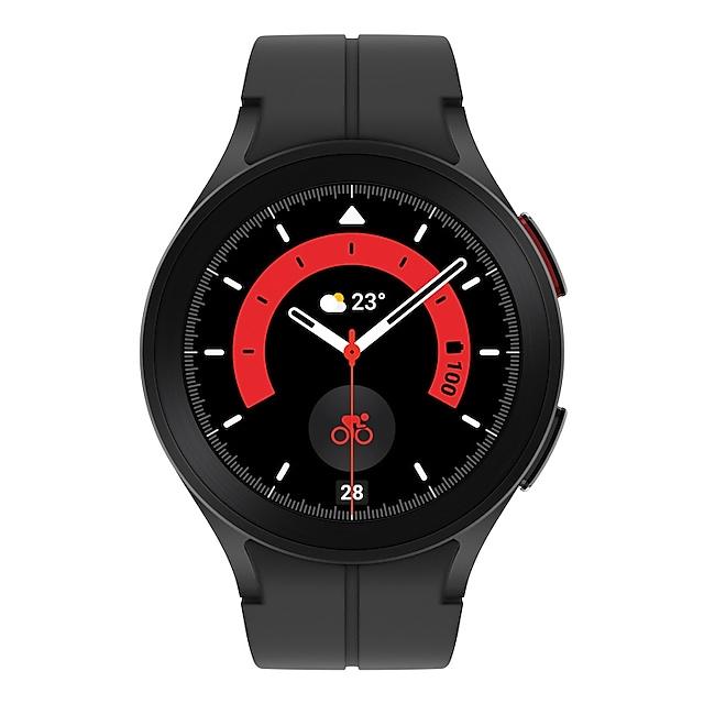 Samsung Galaxy Watch5 Pro 356 cm (1.4") OLED 45 mm Digitale 450 x 450 Pixel Touch screen Nero Wi-Fi GPS (satellitare)