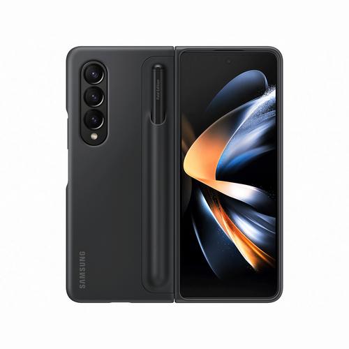 Samsung Standing Cover with S Pen per Galaxy Z Fold4, Nero (Samsung EF-OF93P - flipomslag til mobi)