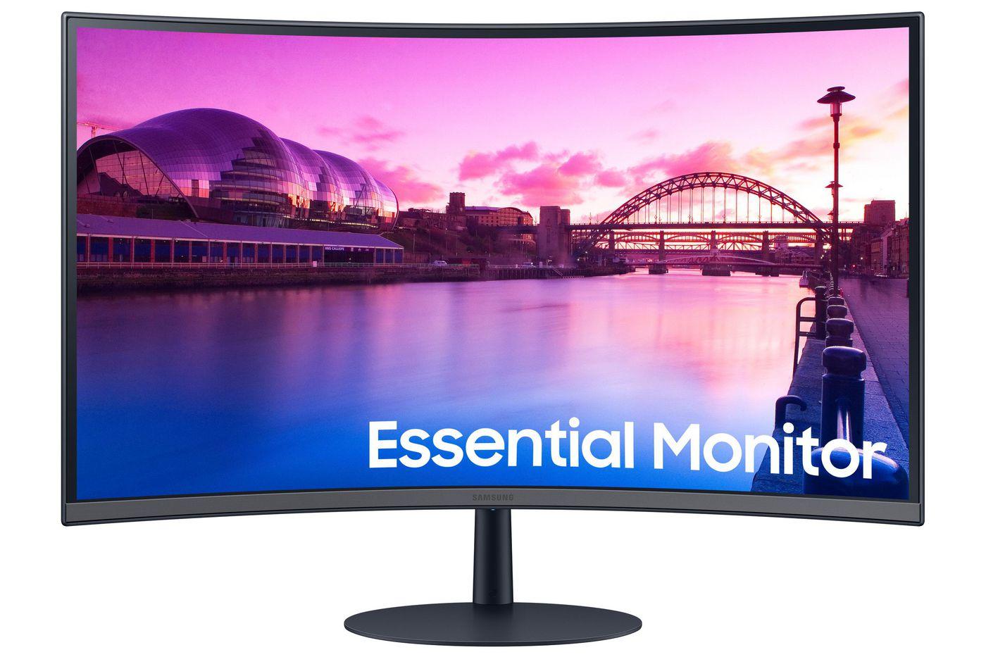Samsung Essential Monitor Monitor Curvo Serie S39C da 32'' Full HD con Casse Integrate