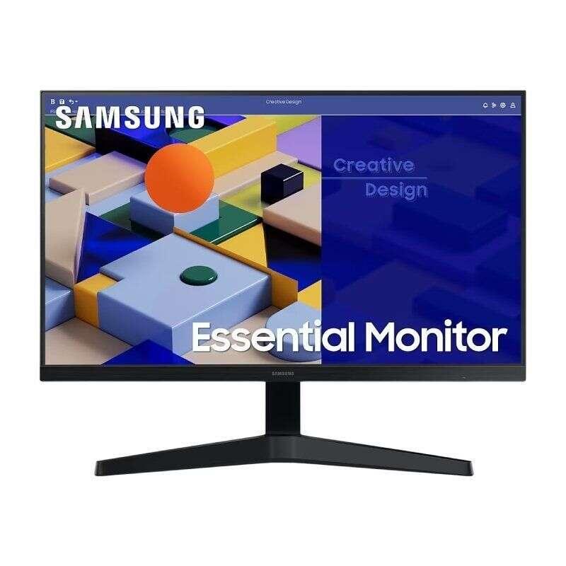 Samsung Essential Monitor S3 S31C LED display 61 cm (24") 1920 x 1080 Pixel Full HD Nero