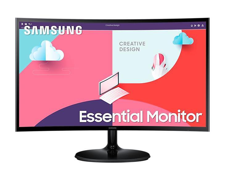 Samsung Essential Monitor S3 S36C LED display 686 cm (27") 1920 x 1080 Pixel Full HD Nero