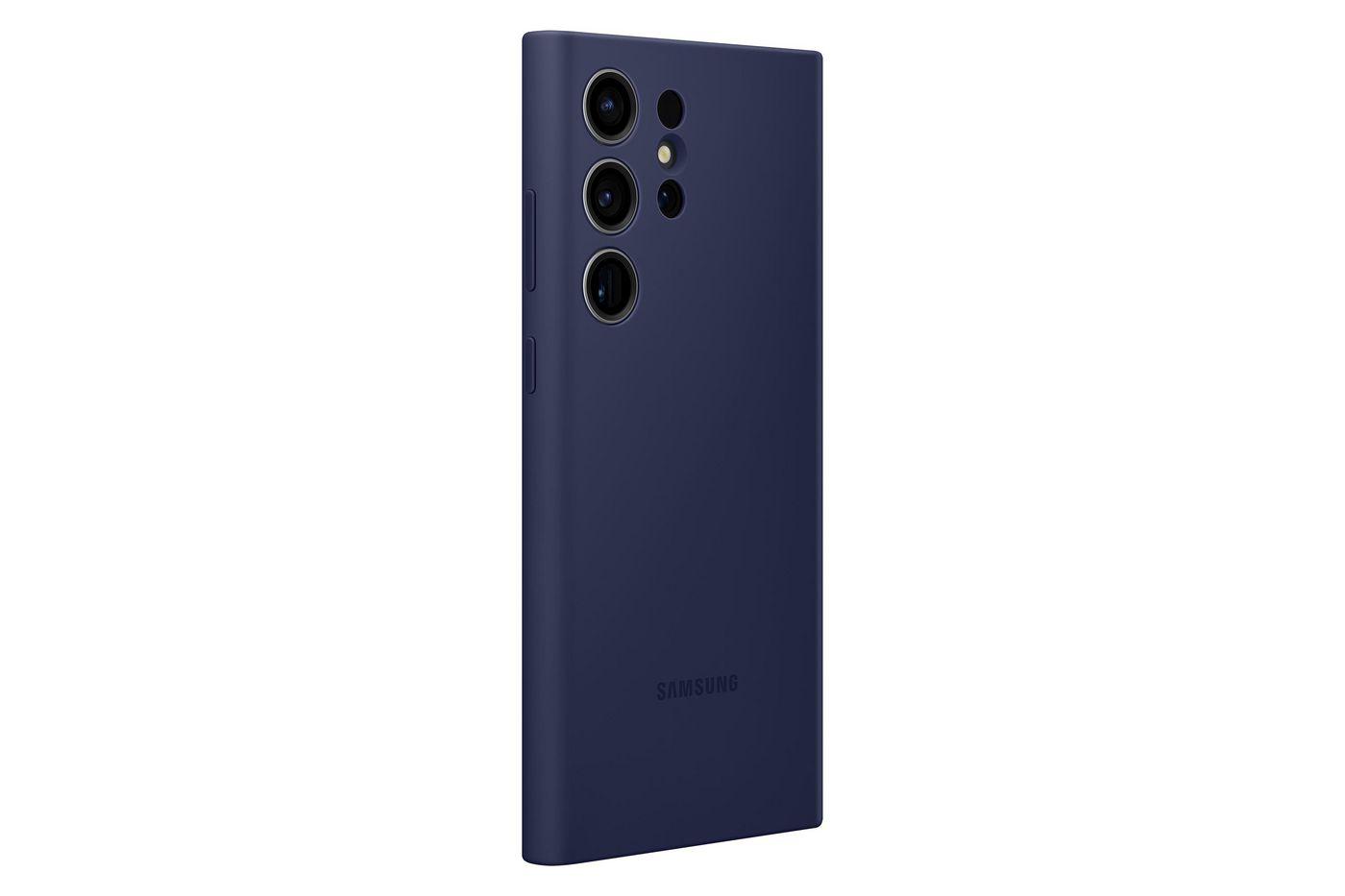 Samsung Galaxy S23 Ultra Silicone Case (Galaxy S23 Ultra Navy - Silicone Cover - Warranty 24M)