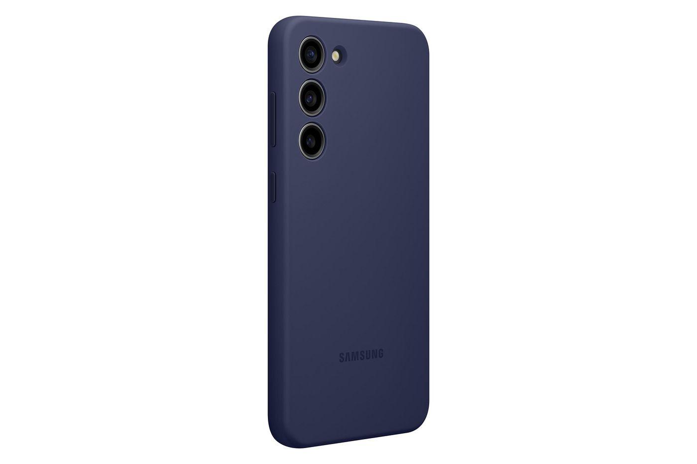 Samsung Galaxy S23 Silicone Case (Galaxy S23 Navy Silicone - Cover - Warranty 24M)