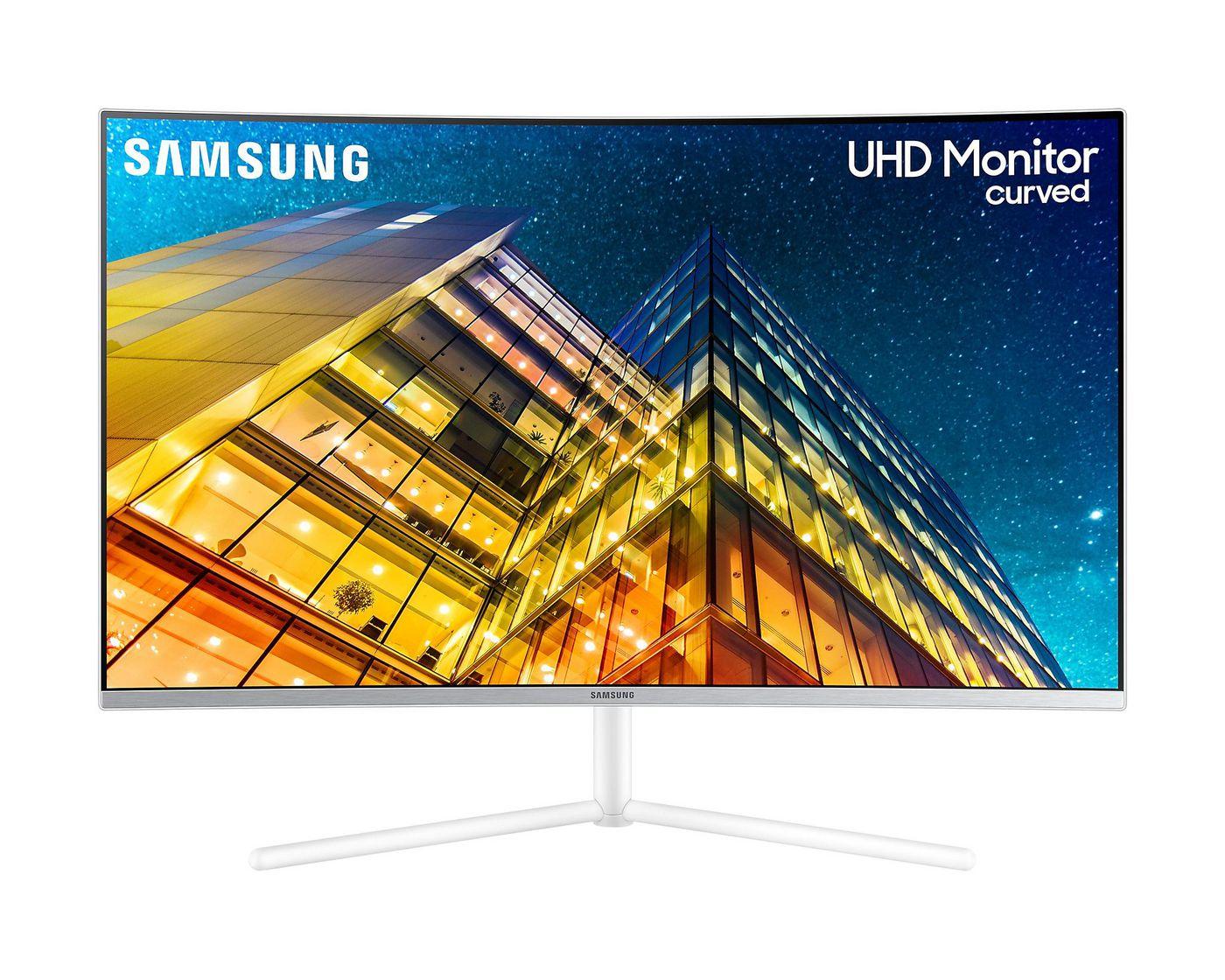 Samsung UR59C Monitor PC 80 cm 31.5 3840 x 2160 Pixel 4K Ultra HD LED Bianco (MONITOR 31.5 3840x2160px 4 - ms Curved - Warranty