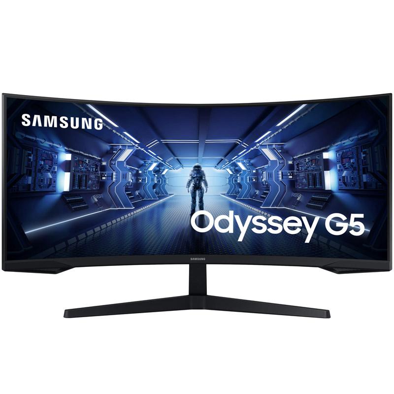 Samsung Odyssey G5 Monitor Gaming da 34" Ultra WQHD Curvo