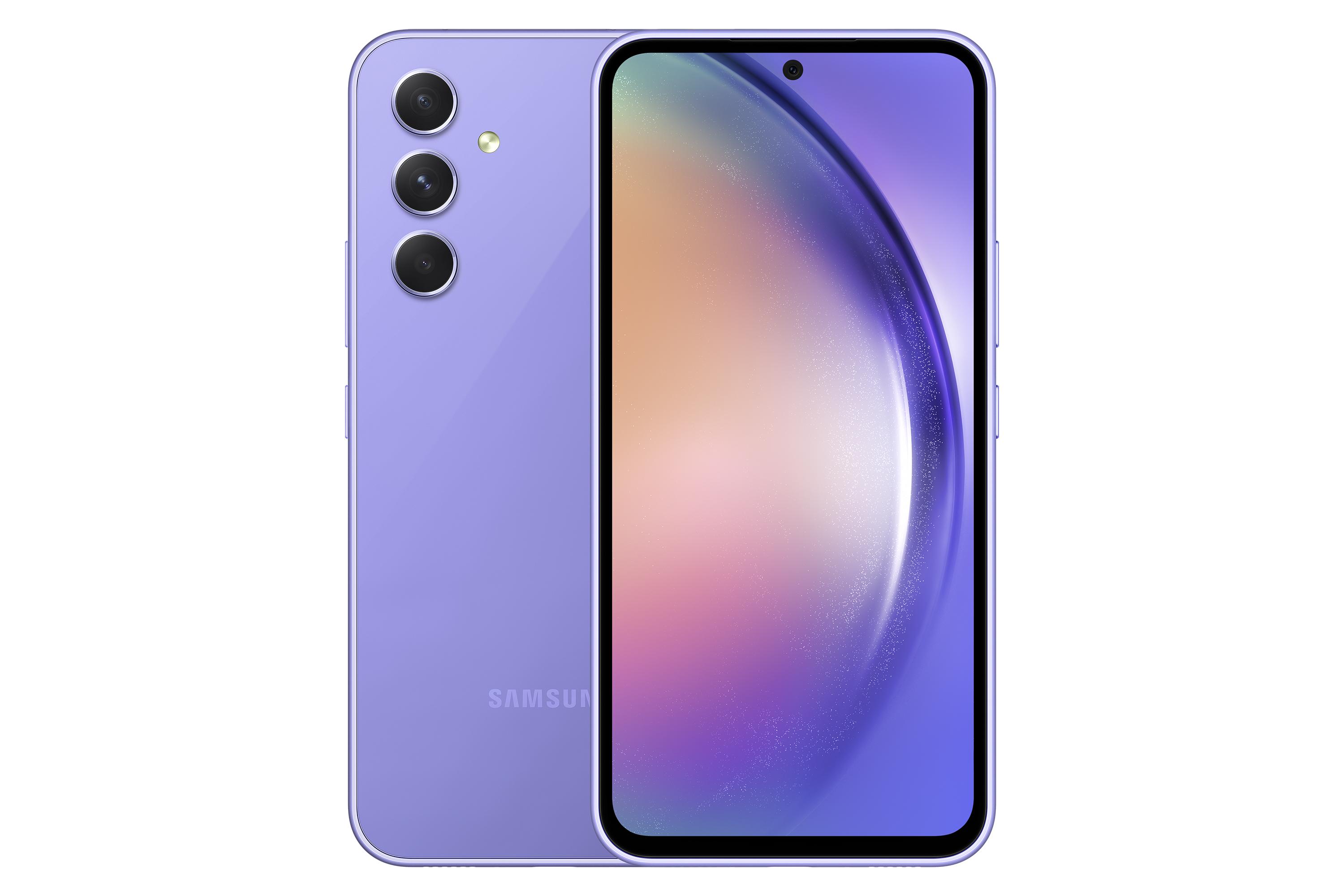 Samsung Galaxy A54 5G Display FHD Super AMOLED 6.4 Android 13 8GB RAM 128GB Doppia SIM Batteria 5.000 mAh Awesome Violet