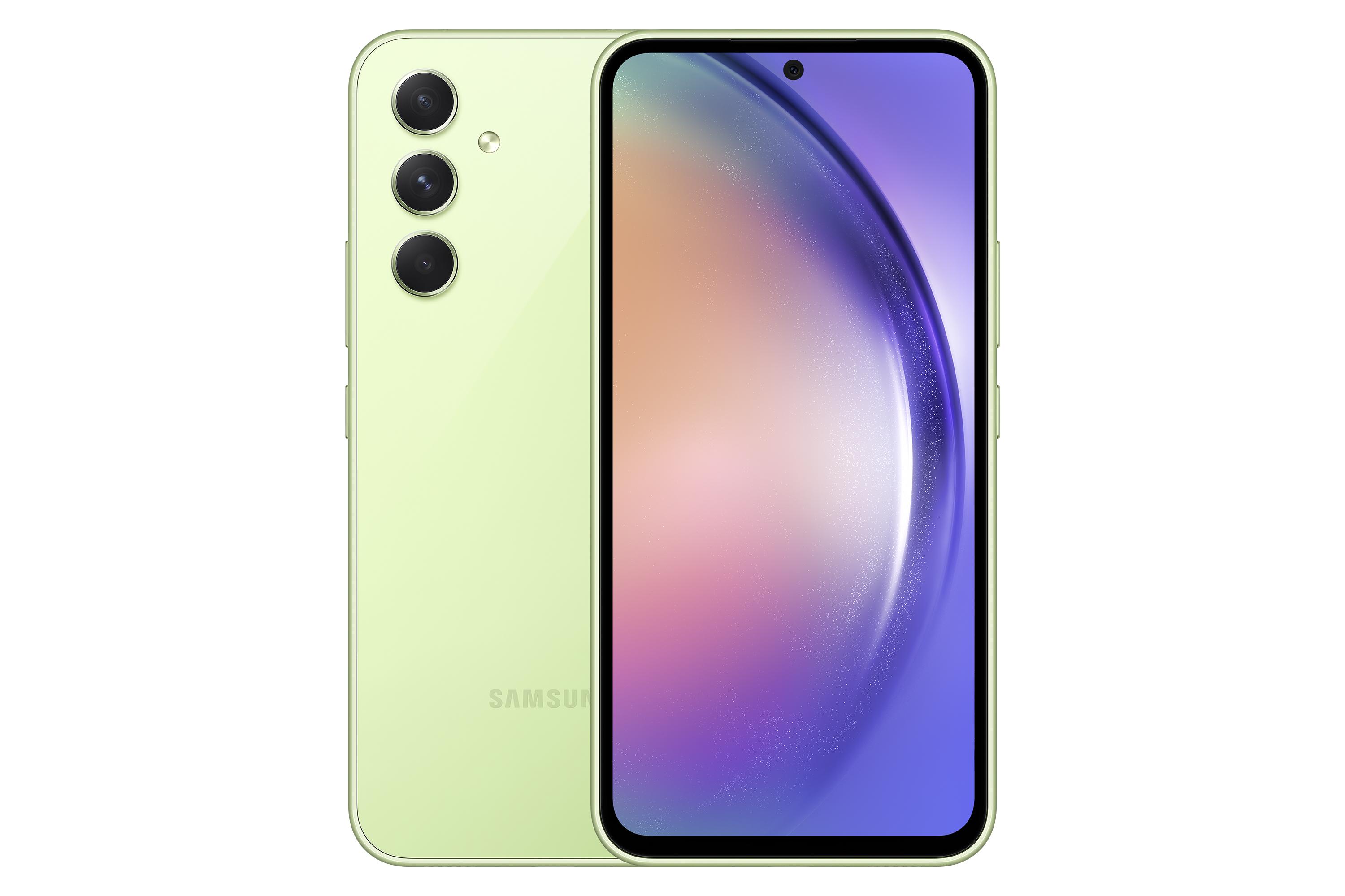 Samsung Galaxy A54 5G Display FHD Super AMOLED 6.4 Android 13 8GB RAM 128GB Doppia SIM Batteria 5.000 mAh Awesome Lime