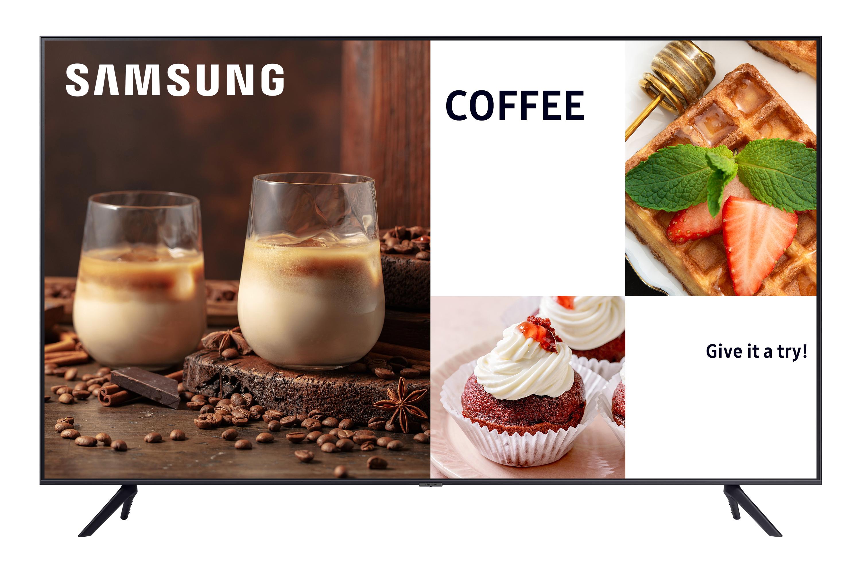 Samsung BEC-H BE43C-H Pannello piatto per segnaletica digitale 1092 cm (43") LED Wi-Fi 4K Ultra HD Nero Processore integrato Ti