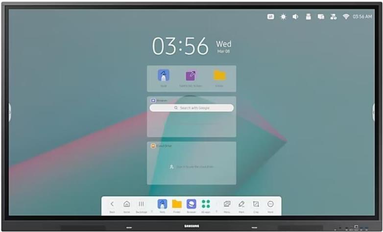 MON 75DS SAMSUNG FLIP ANDROID 40T TOUCH INTERATTIVO AND11 USBC 32GB