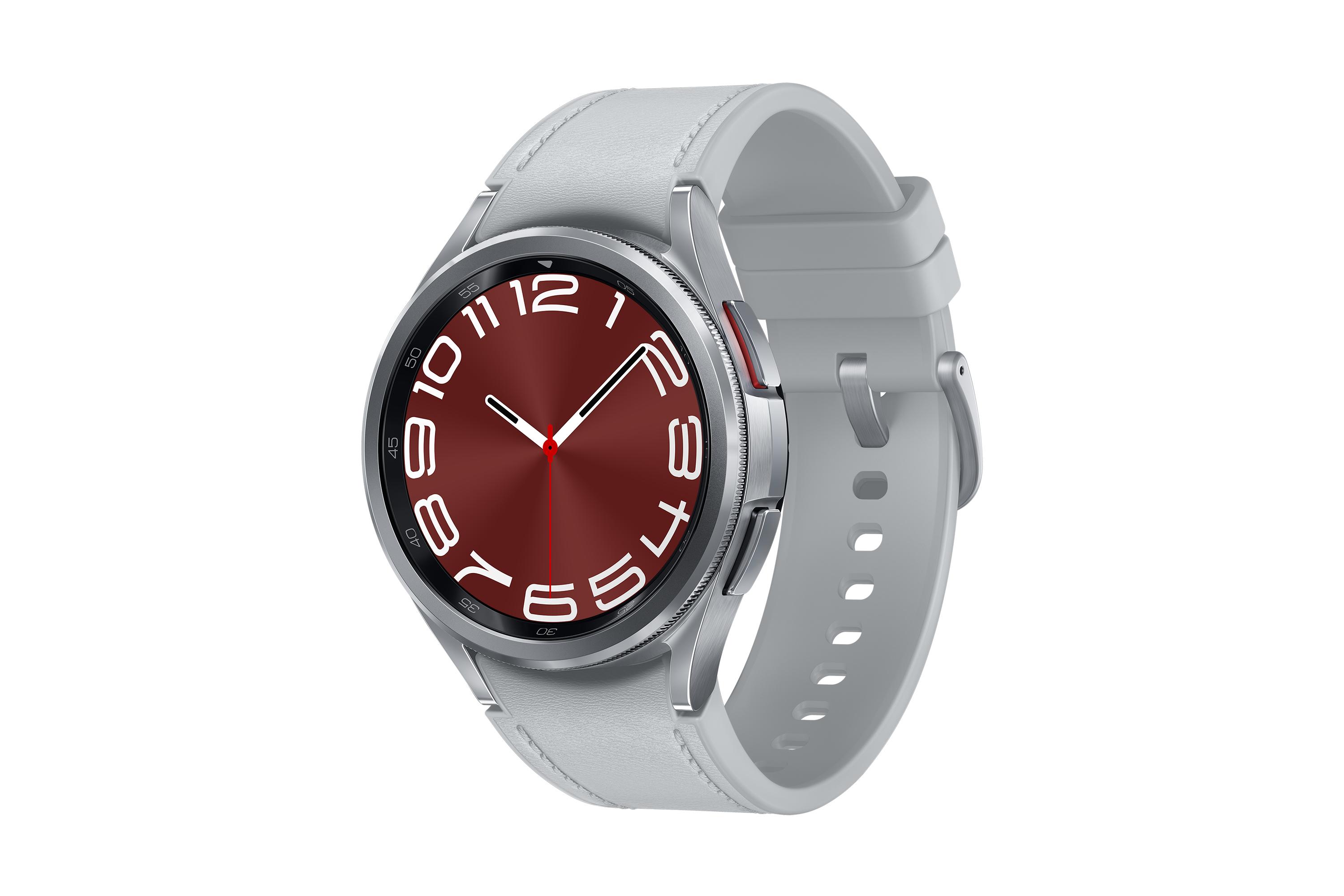 Samsung Galaxy Watch6 Classic 43 mm Digitale Touch screen 4G Argento