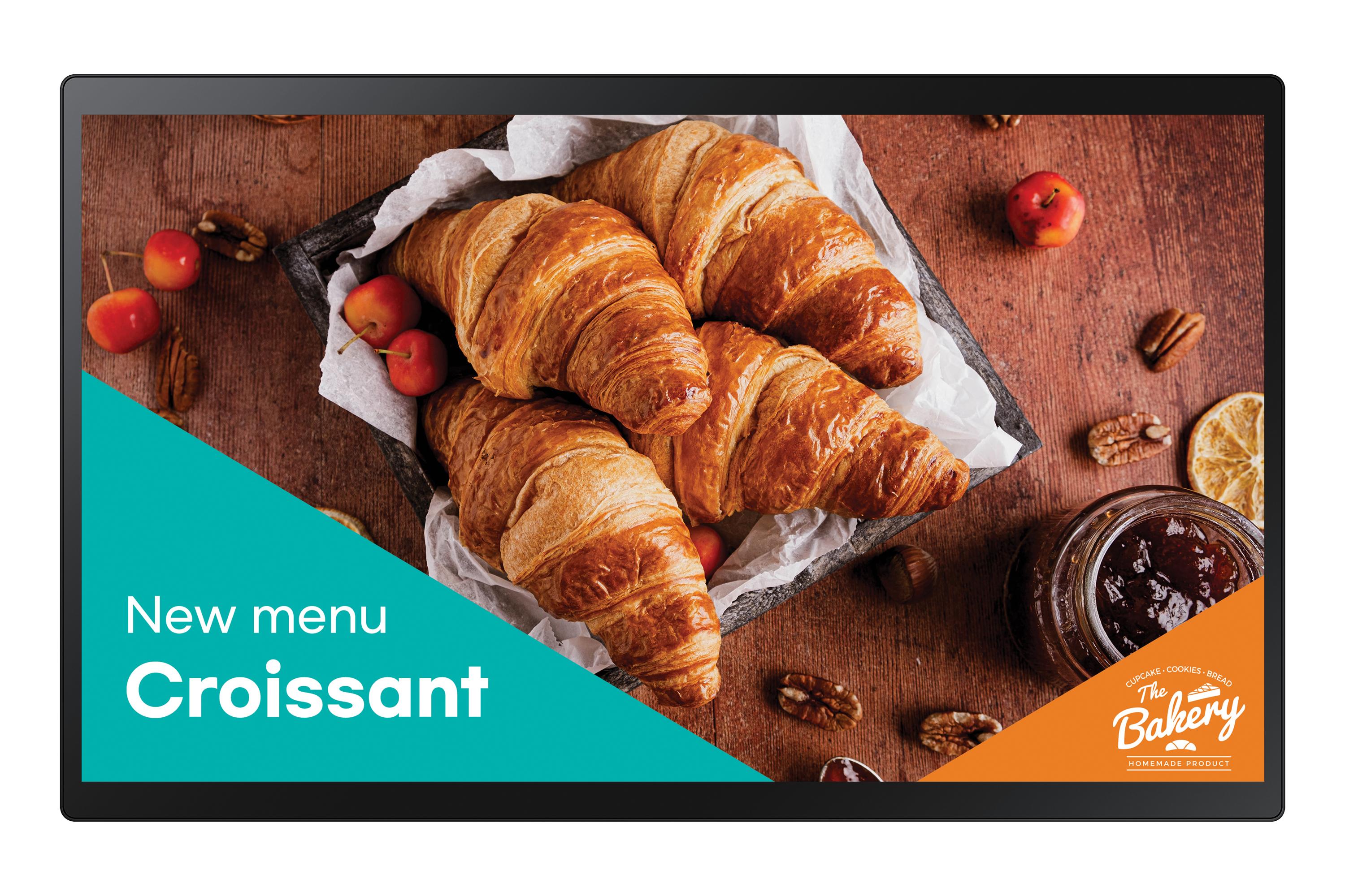 Samsung QBC-T QB24C-T Pannello piatto per segnaletica digitale 60,5 cm (23.8") LED Wi-Fi 250 cd/mÂ² Full HD Nero Touch screen