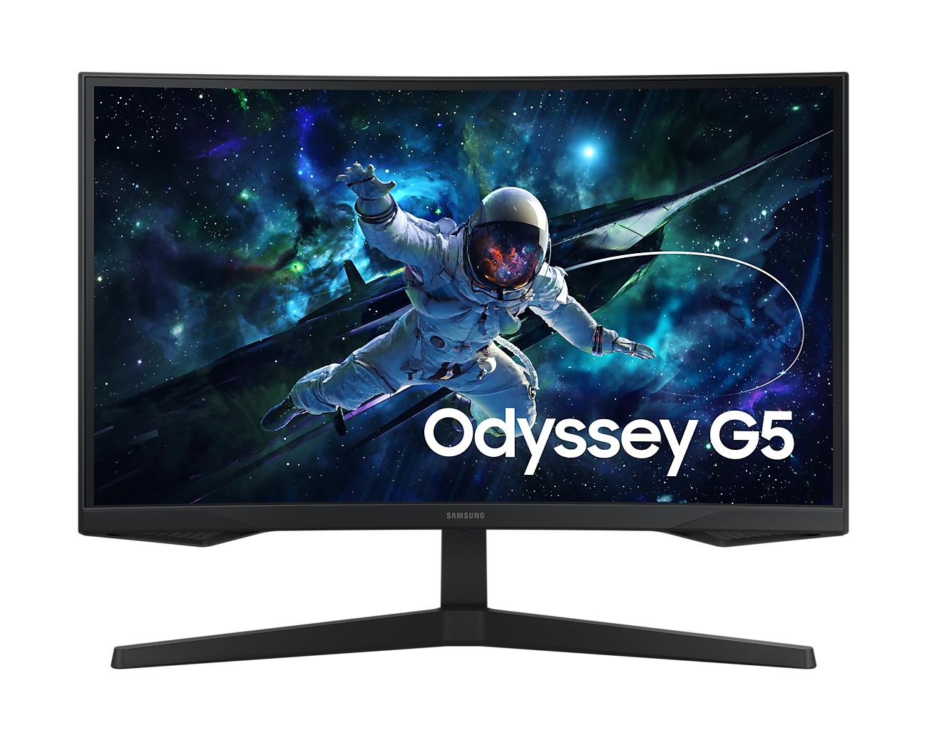 Samsung Odyssey LS27CG552EU Monitor PC 686 cm 27 2560 x 1440 Pixel Dual WQHD LED Nero (Samsung Odyssey S27CG552EU Gaming Monito
