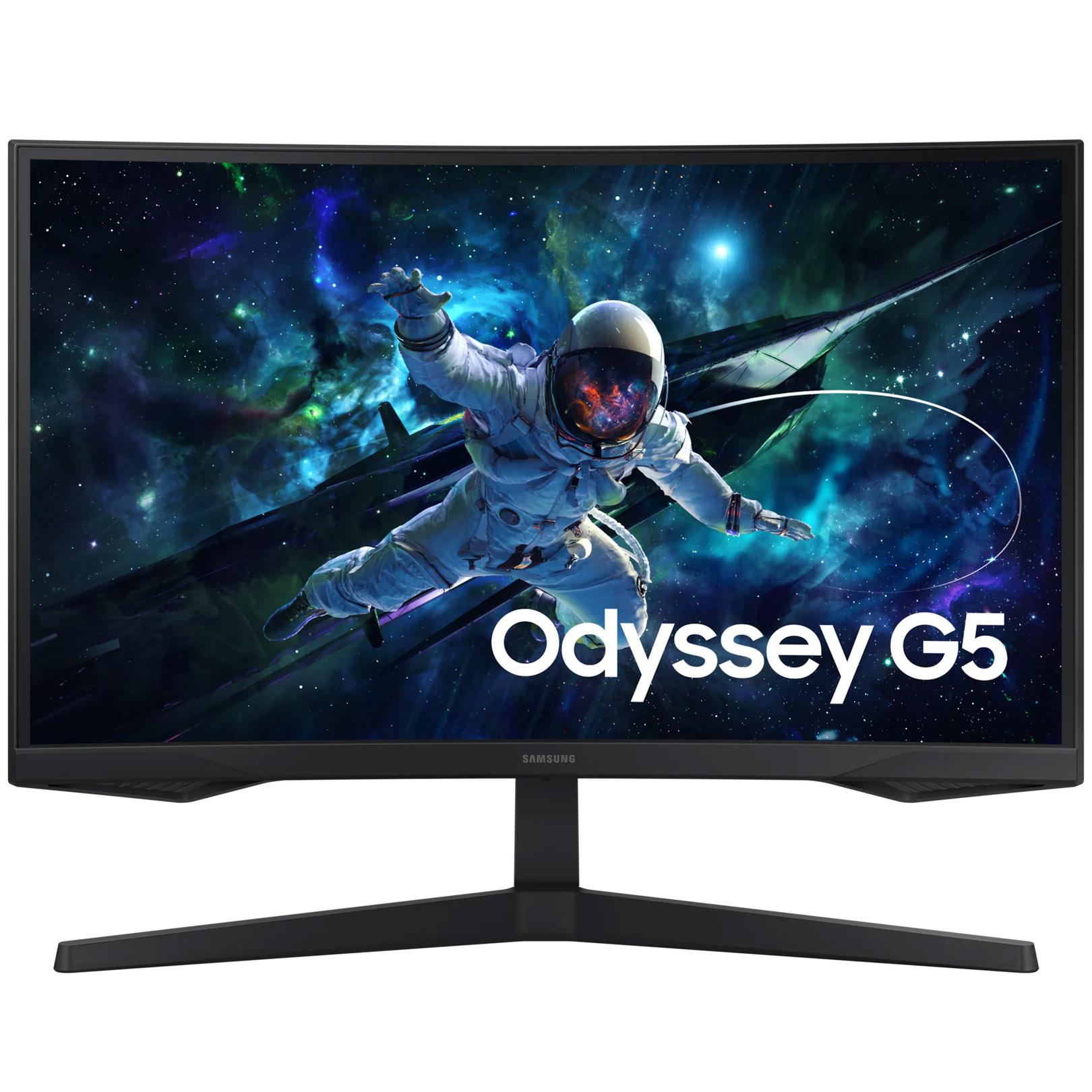 Samsung G55C Monitor PC 68,6 cm [27] 2560 x 1440 Pixel Wide Quad HD LED Nero (Samsung Odyssey G5 S27CG554EU sk?rm -)