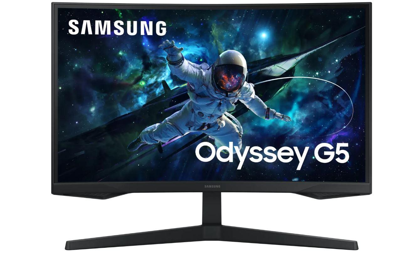 Samsung G55C Monitor PC 68,6 cm [27] 2560 x 1440 Pixel Wide Quad HD LED Nero (Samsung Odyssey G5 S27CG554EU sk?rm -)