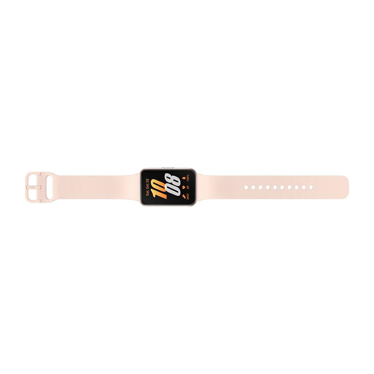 Samsung Galaxy Fit3 406 cm (1.6") AMOLED 40 mm Digitale 256 x 402 Pixel Touch screen Oro rosa