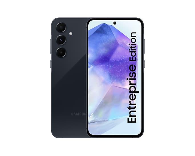 Samsung Galaxy A55 5G Enterprise Edition 168 cm 6.6 Dual SIM ibrida Android 14 USB tipo-C 8 GB 128 GB 5000 mAh Blu marino (Sams