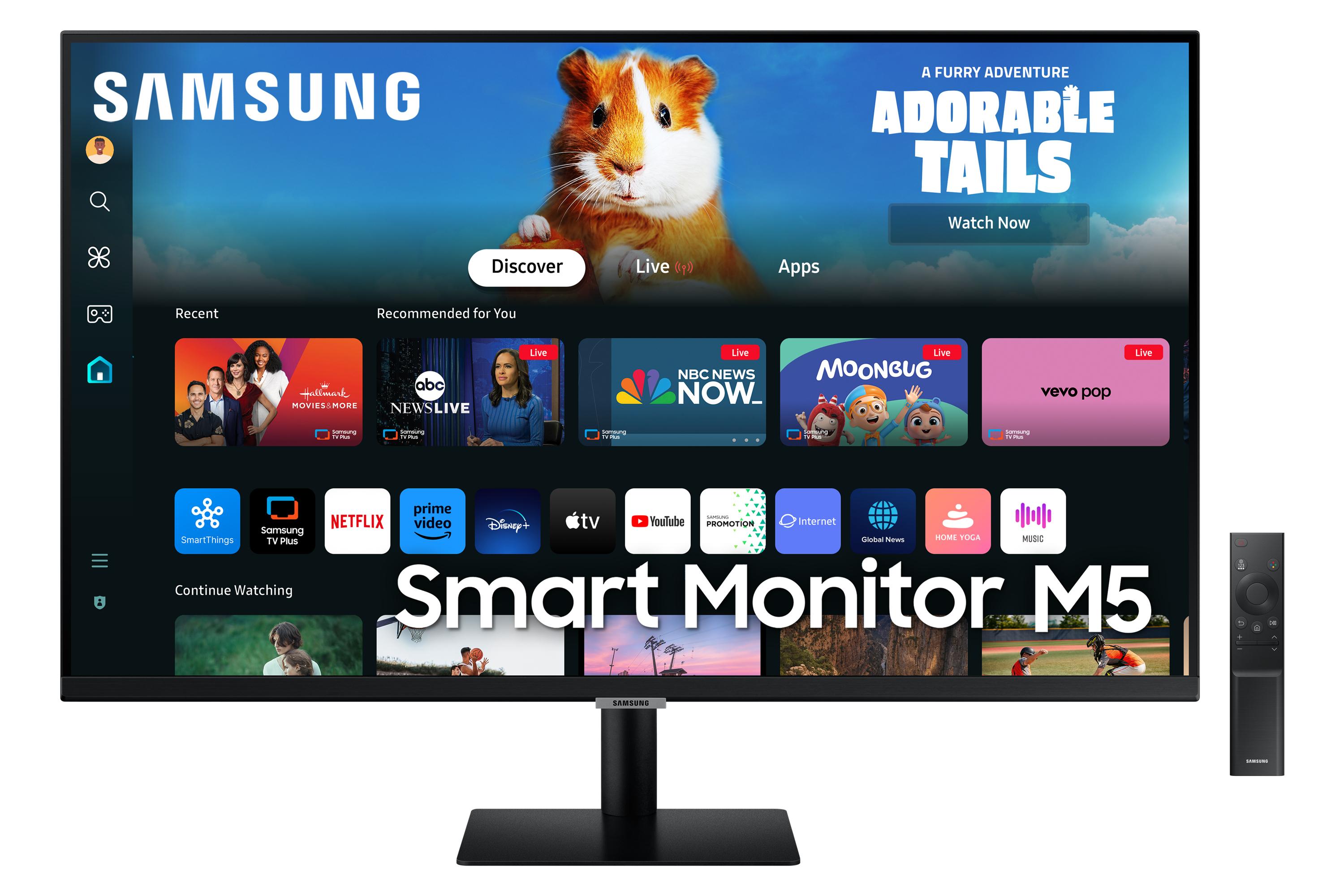Samsung Smart Monitor M5 M50D Monitor PC 686 cm (27") 1920 x 1080 Pixel Full HD LED Nero