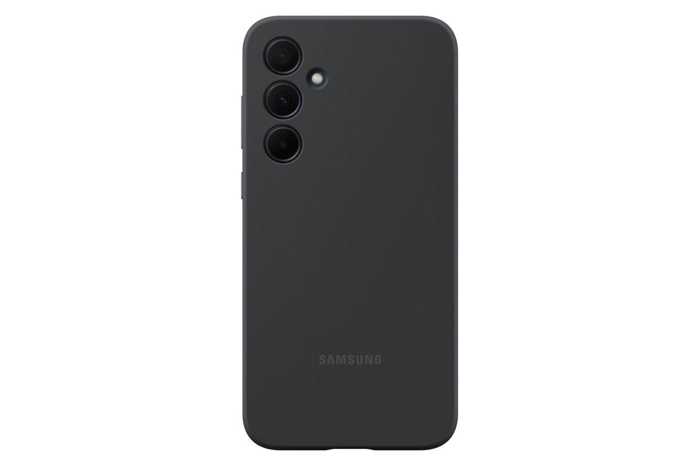 Samsung Custodia in Silicone Galaxy A35 5G (Silicone Case A35 Black - Warranty 24M)