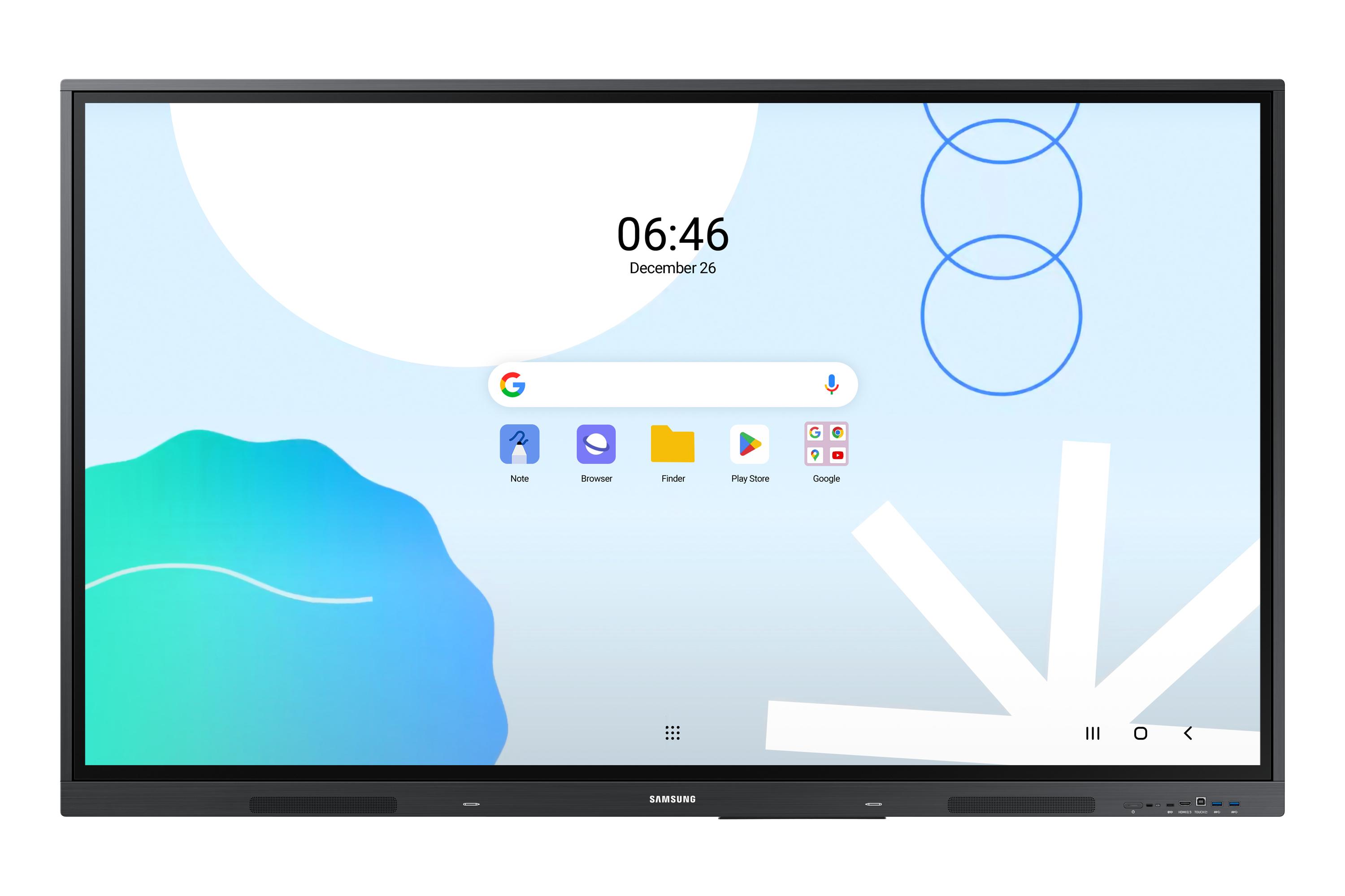 Samsung WA65D lavagna interattiva 165,1 cm [65] 3840 x 2160 Pixel Touch screen Grigio (LFD WA65D 65 NL FM12/H65DW0-Y4W)
