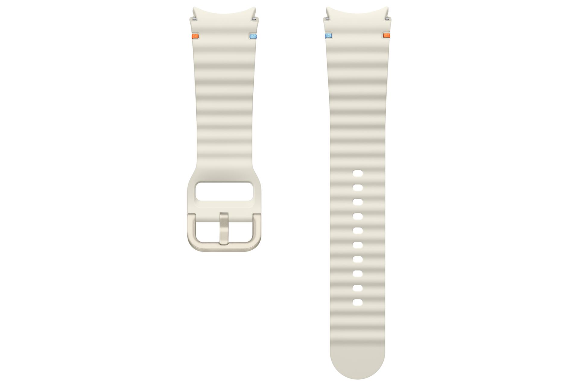 Samsung ET-SNL31 Band Crema Nitrile Gomma (SPORT BAND M/L FOR GALAXY WATCH7)