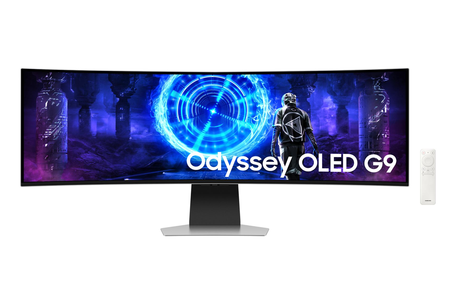Samsung S49DG950SU Monitor PC 1245 cm (49") 5120 x 1440 Pixel Dual QHD OLED Argento
