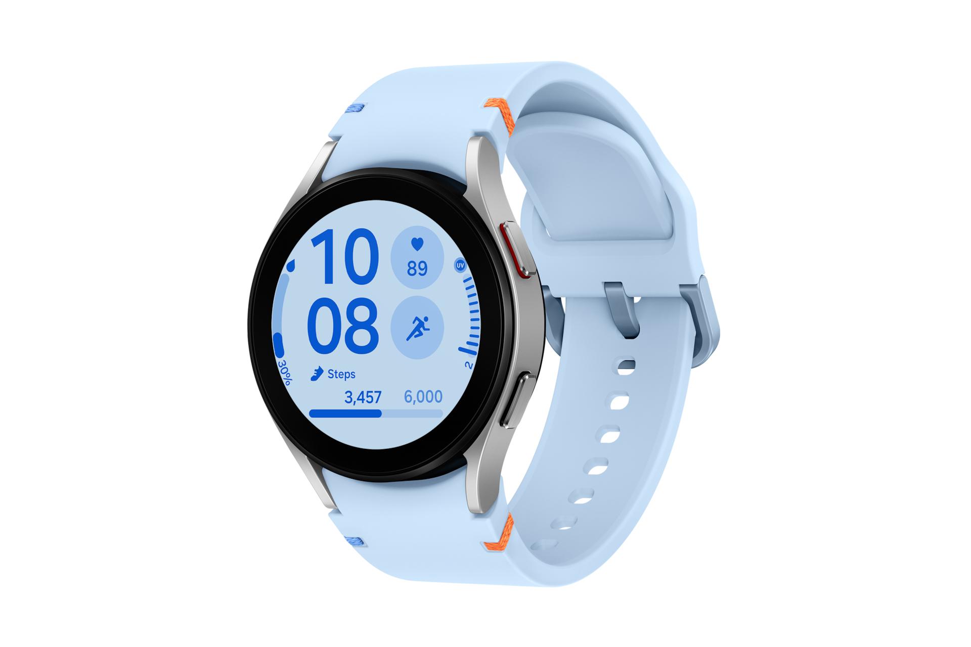 Samsung Galaxy Watch FE SM-R861 305 cm (1.2") AMOLED 40 mm Digitale 396 x 396 Pixel Touch screen Blu Wi-Fi GPS (satellitare)