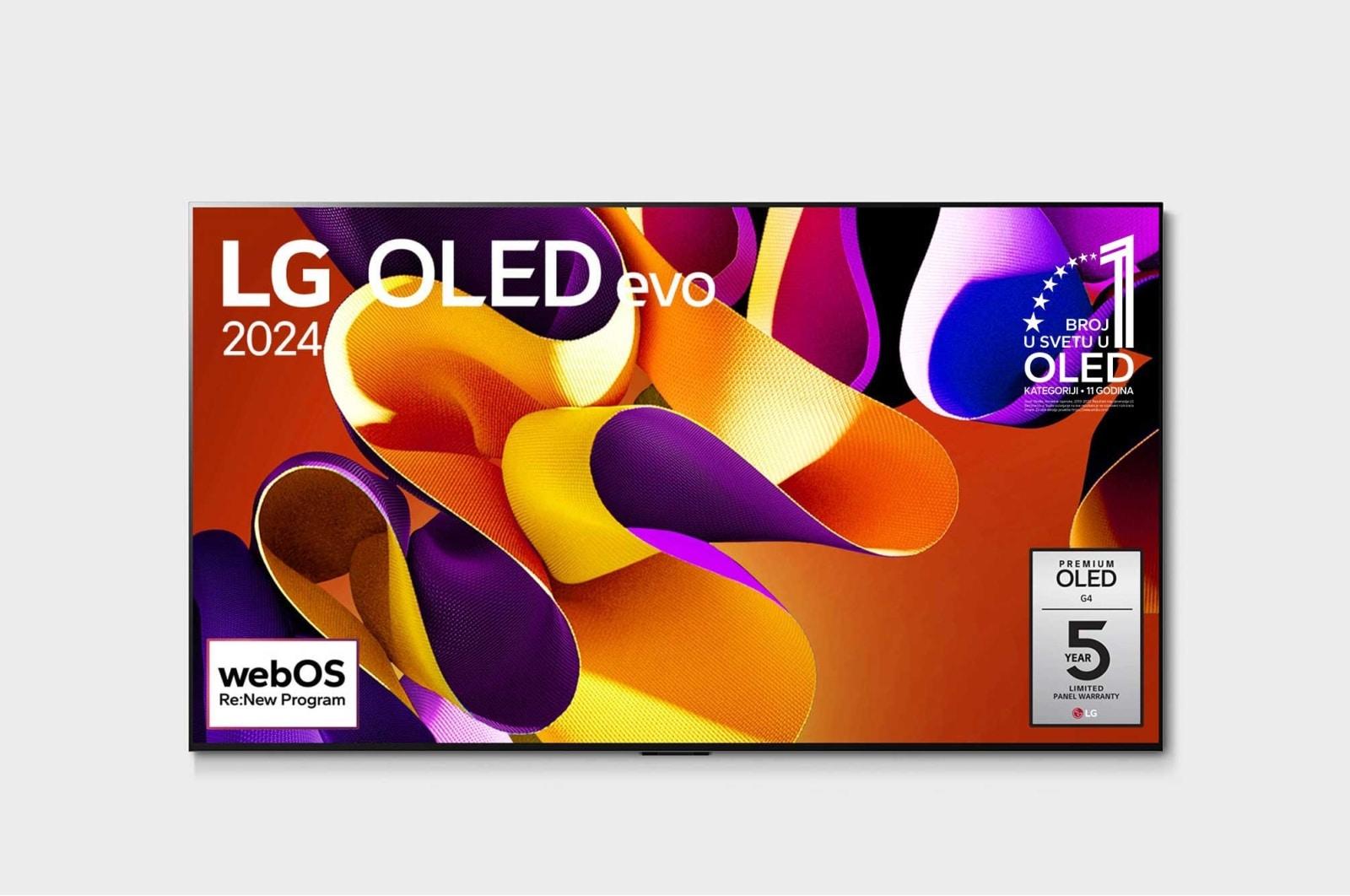 LG OLED evo G4 OLED65G42LW TV 1651 cm (65") 4K Ultra HD Smart TV Wi-Fi Nero