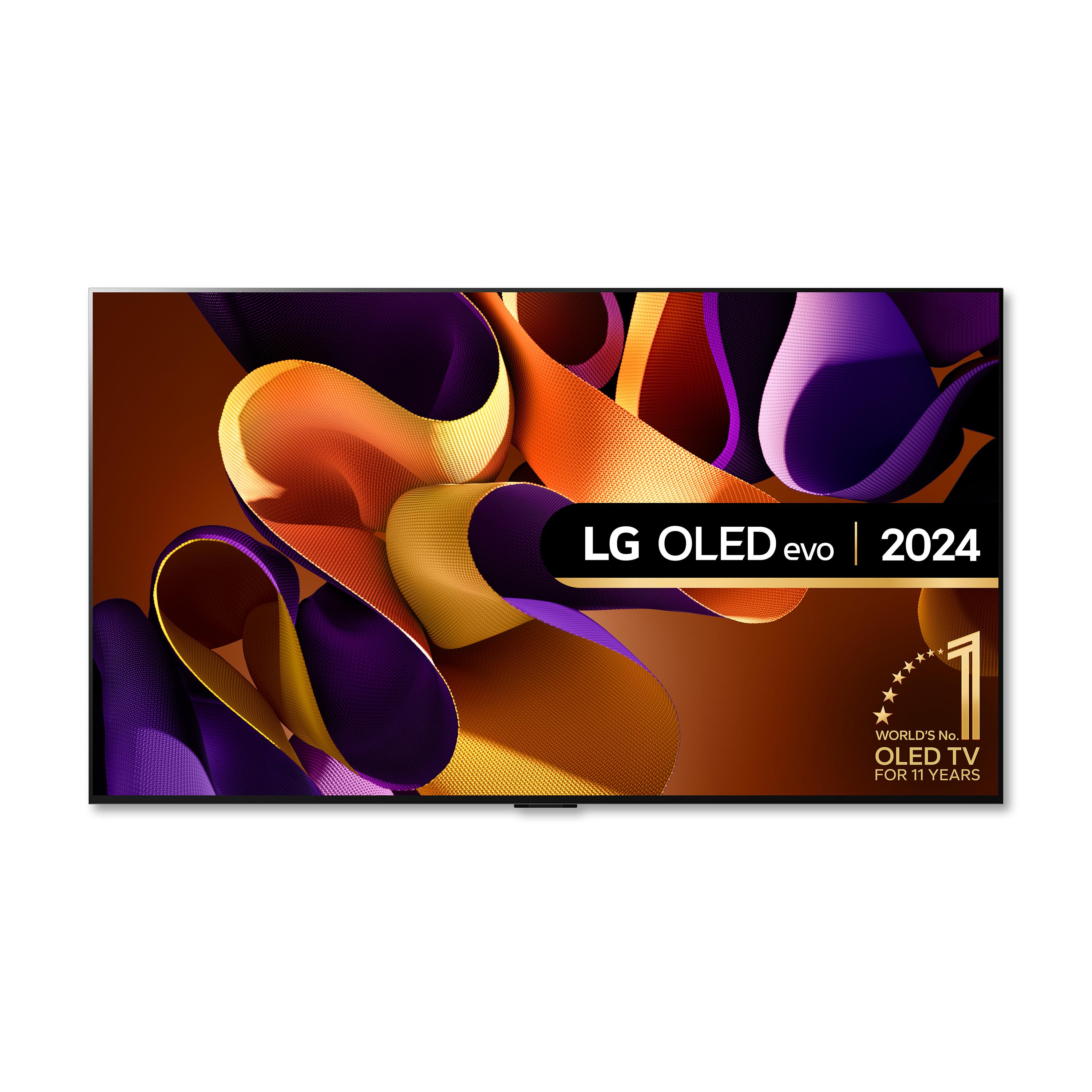 LG OLED55G45LW.AEK TV 1397 cm 55 4K Ultra HD Smart TV Wi-Fi Argento (LG OLED evo G4 55 4K Smart TV 2024)