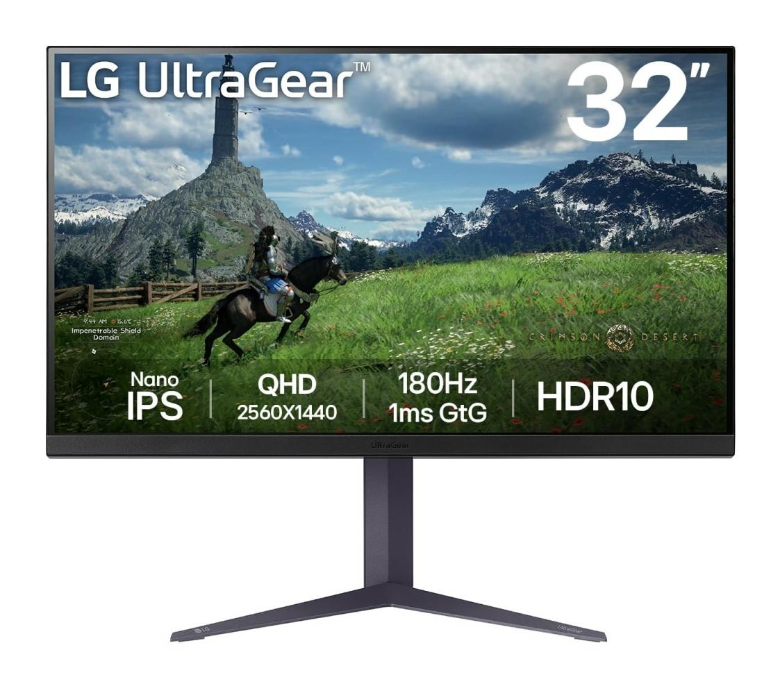 LG 32GS85Q-B Monitor PC 80 cm (31.5") 2560 x 1440 Pixel Quad HD Nero