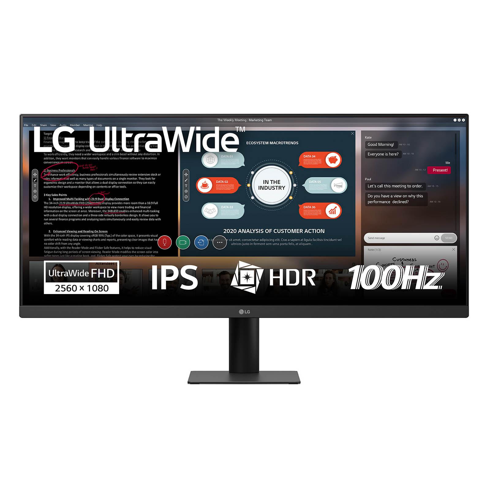 LG 29U511A Monitor 21:9 29"...