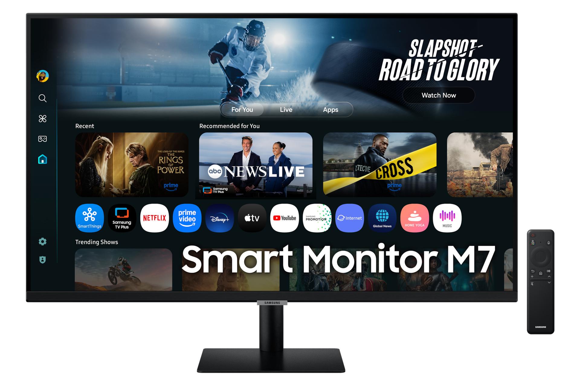Samsung M7 S32FM702UU Monitor PC 81,3 cm (32") 3840 x 2160 Pixel 4K Ultra HD LED Nero