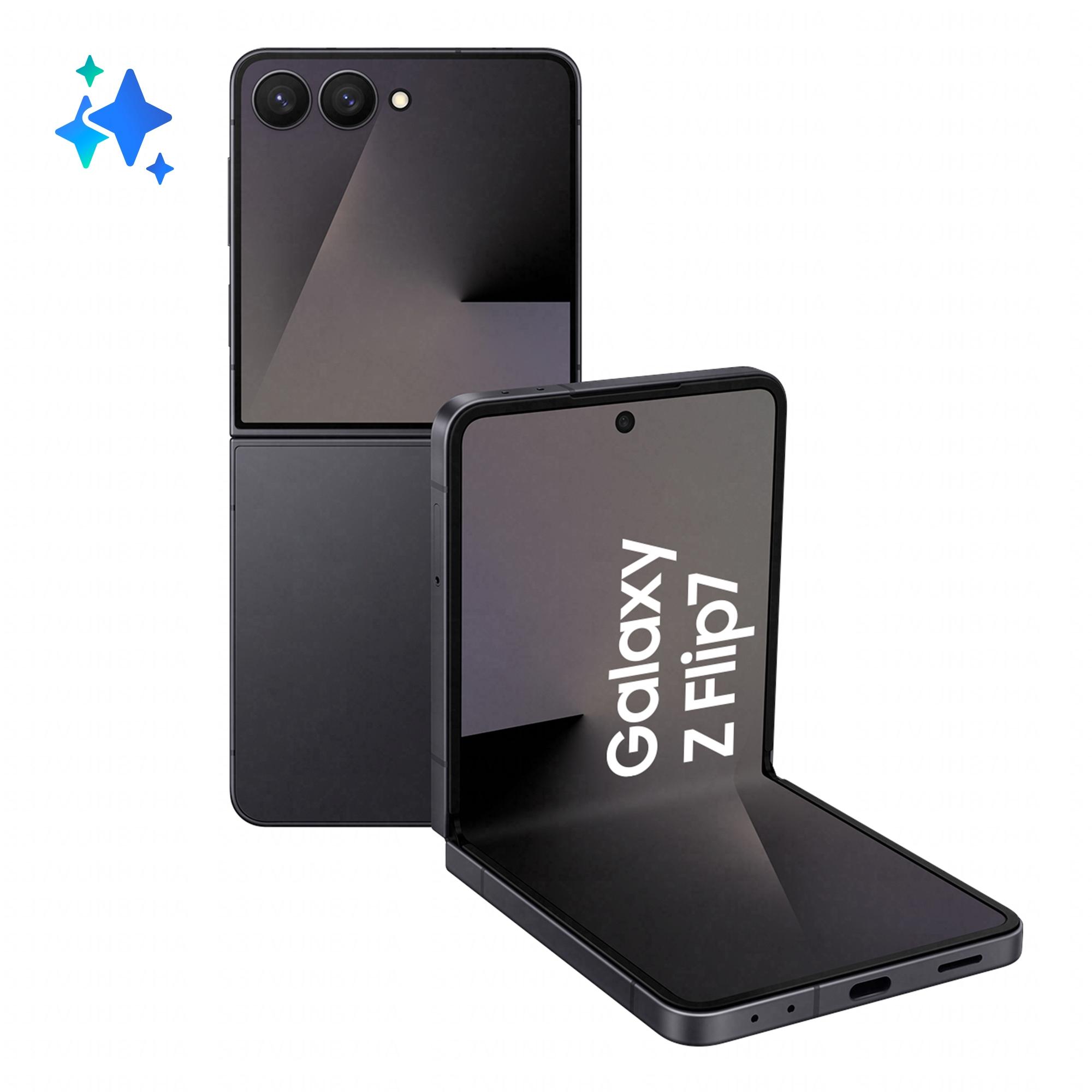 Samsung Galaxy Z Flip7 Smartphone AI, RAM 12GB, 256GB, Display 4,1" Super AMOLED/6,9" Dynamic AMOLED 2X, Fotocamera 50MP, Jetbl