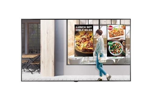 LG 75XS2E-B visualizzatore di messaggi Pannello piatto per segnaletica digitale 1905 cm (75") LED 2500 cd/m 4K Ultra HD Nero 24