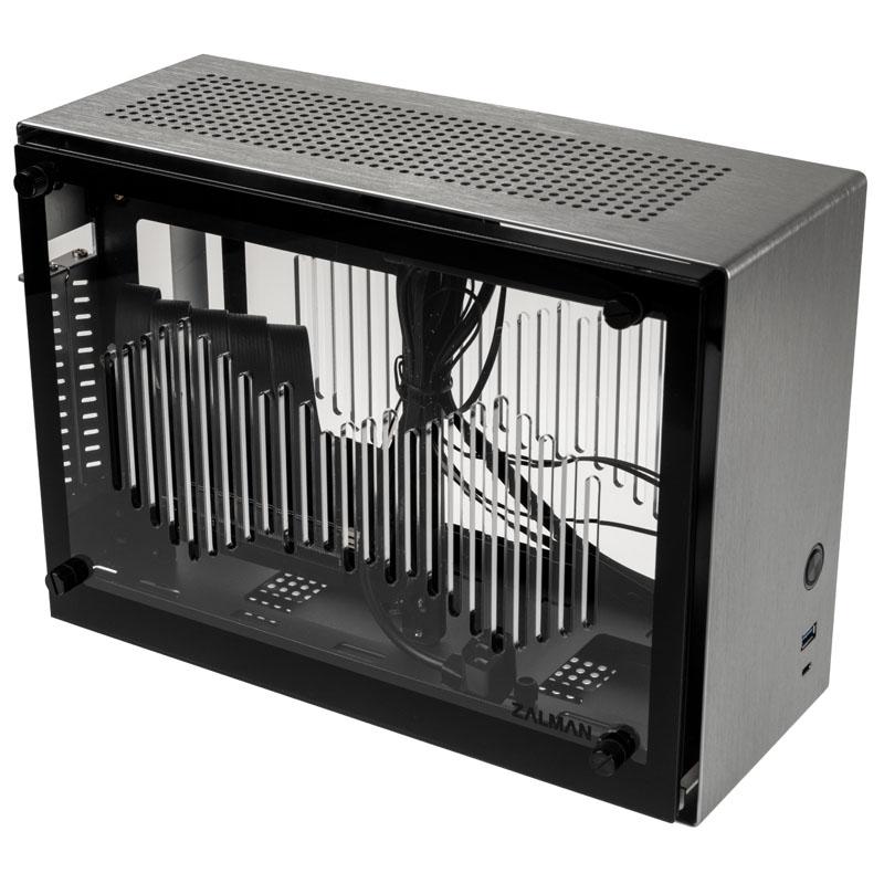 Zalman M2 Mini-Silver Mini Tower Argento (Zalman M2 mini - MT - mini ITX)