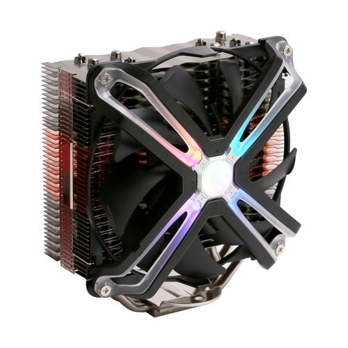 Zalman CNPS17X sistema di raffreddamento per computer Processore Refrigeratore 14 cm Nero, Grigio