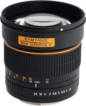 Samyang - Teleobiettivo - 85 mm - f/1.4 AE AS IF UMC - Nikon F