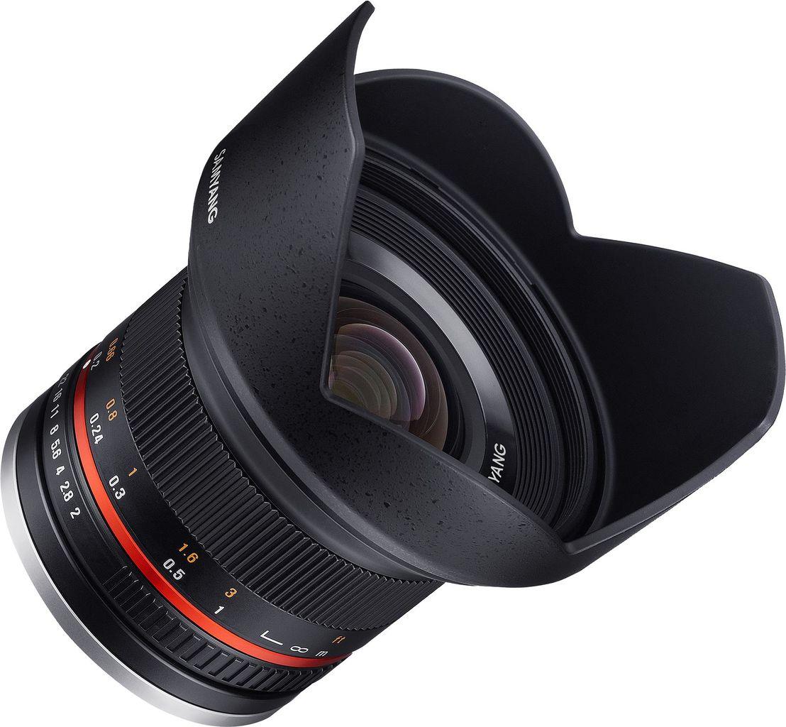 Samyang - Obiettivo grandangolare - 12 mm - f/2.0 NCS CS - Micro Quattro Terzi