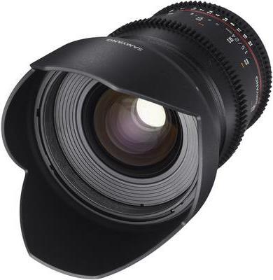 Samyang - Obiettivo grandangolare - 16 mm - T2.2 VDSLR ED AS UMC CS II - Canon EF (21523)