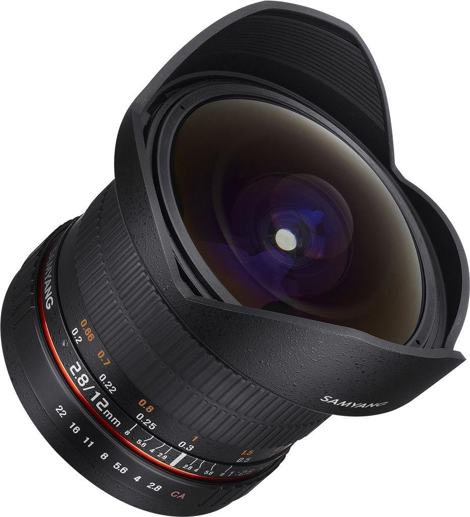 Samyang - Obiettivo Fisheye - 12 mm - f/2.8 ED AS NCS - Canon EF