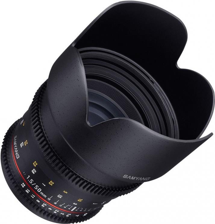 Samyang 50mm T1.5 AS UMC - SLR - 9/6 - Canon EF - APS-C - Canon - Nero (13050T1.5C)