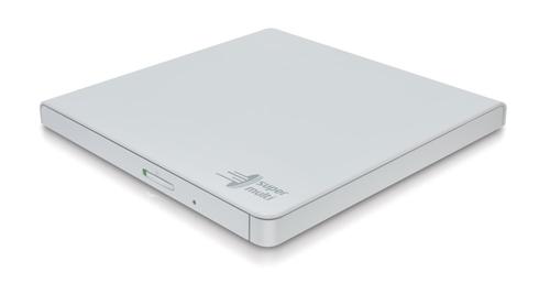 Hitachi-LG Slim Portable DVD-Writer lettore di disco ottico DVDRW Bianco
