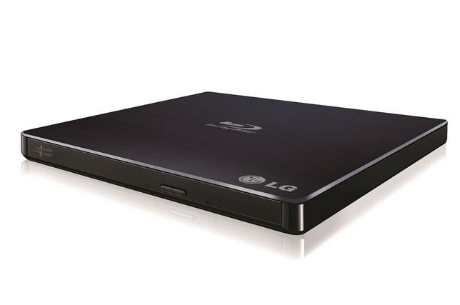 LG BP55EB40 lettore di disco ottico Blu-Ray RW Nero (LG Slim Portable Blu-ray BD-W)