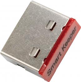 Smartkeeper CSK-PC01P Interfaccia bloccante USB Tipo A in acciaio in acciaio senza stano rosso 10 pezzi (E) (CSK-PC01P)