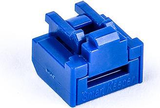 SMARTKEEPER ESSENTIAL 100 blocchi porta RJ45 blu scuro