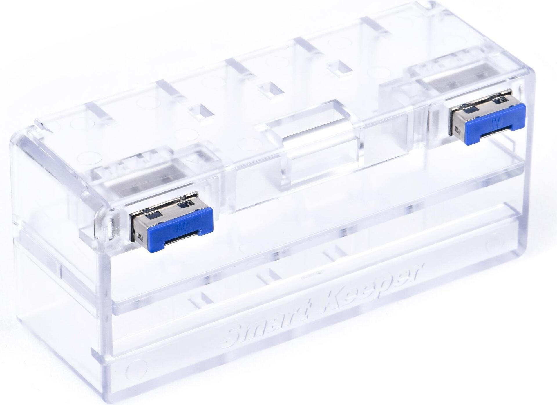 Smartkeeper CSK-NM10/P12 Interfaccia Blocco RJ-45 Plastica trasparente 1 pezzo (E) (CSK-NM10/P12)