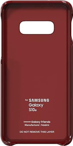Samsung Galaxy Friends Marvel GP -G970HIFGH - Coperchio posteriore per telefono cellulare - Policarbonato - rosso - Avengers Co